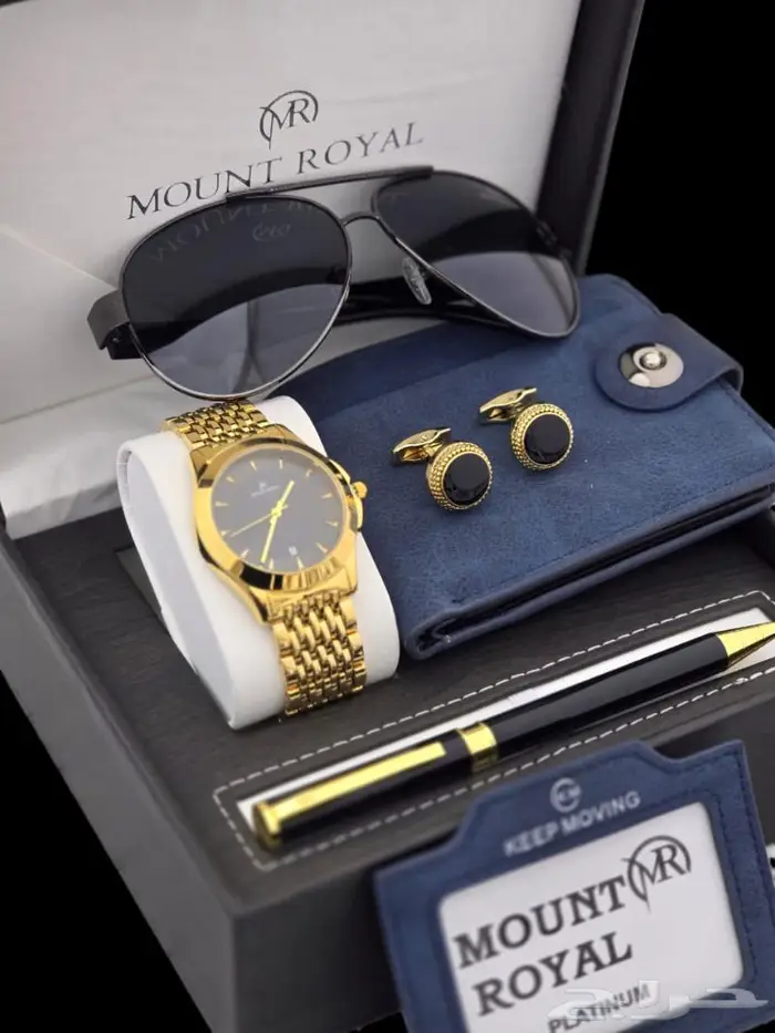 طقم ساعات رجالي فخم 6