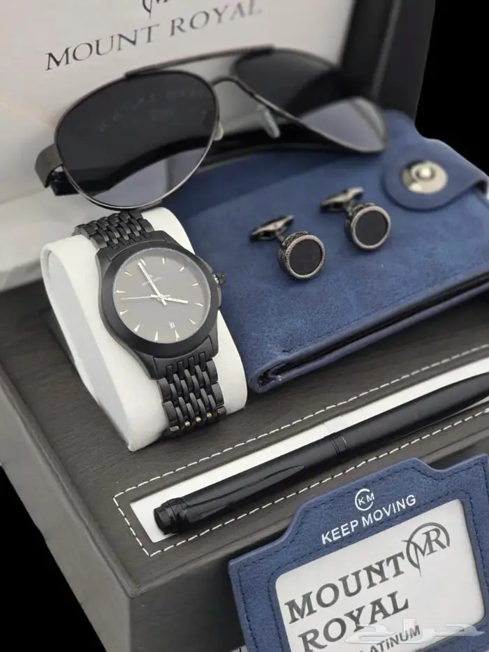 طقم ساعات رجالي فخم 7