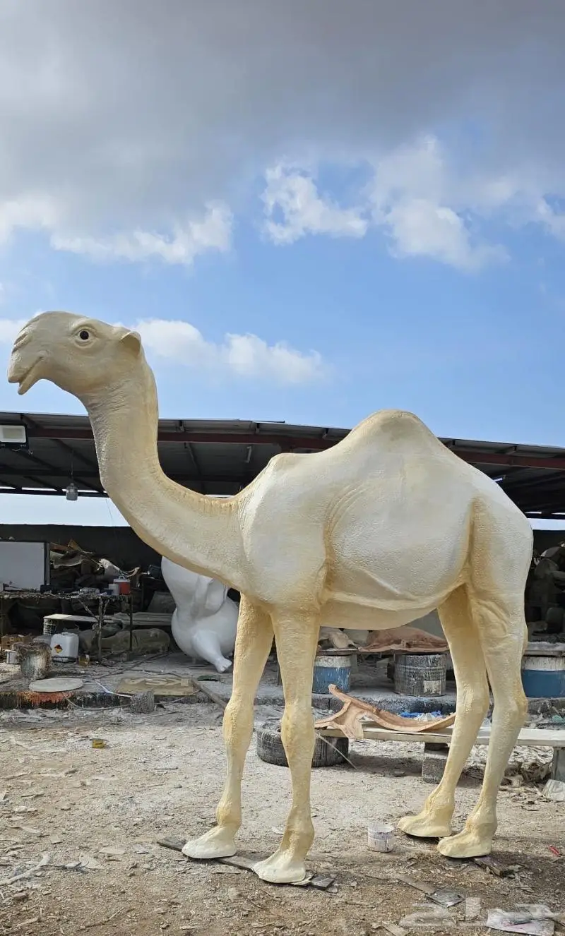 مجسم بطريق غزلان لتزيين الحدائق و المنتزهات 0