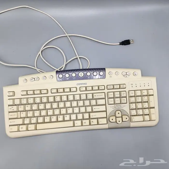 كيبورد من شركة compaq أصلي استخدام بسيط 0