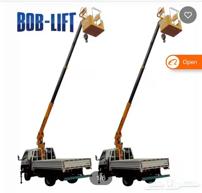 دينه كرين مع سلة رفع عمال للايجار بالاحساء 7