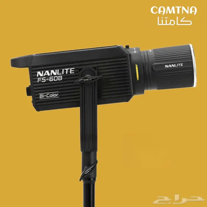 إضاءة مستمرة للجوال والكامبرا 60w أصفر وأبيض ثنائية اللون 1