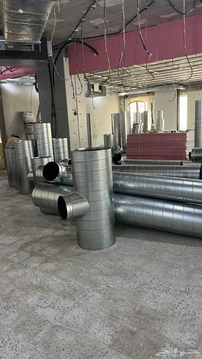 دكت مكيفات مركزية واعمال الكلادينج 17