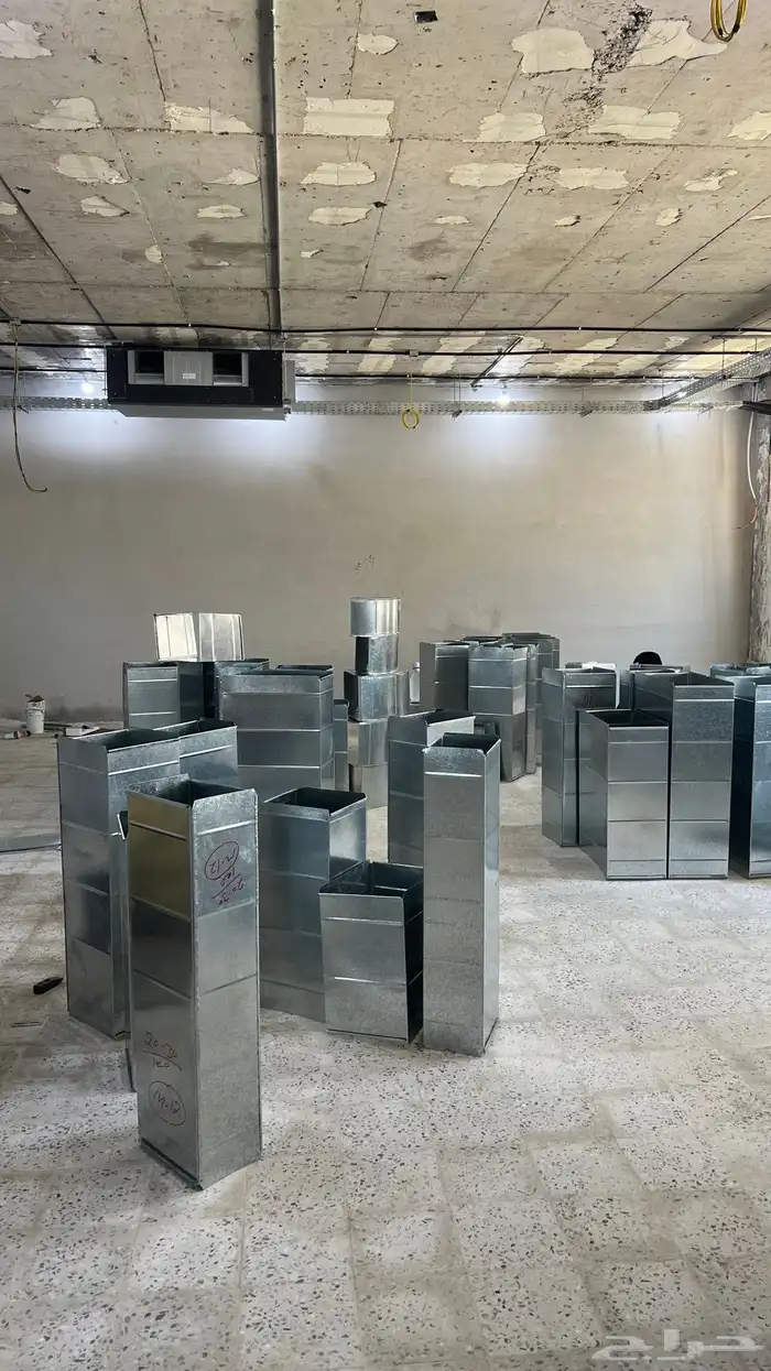 دكت مكيفات مركزية واعمال الكلادينج 20