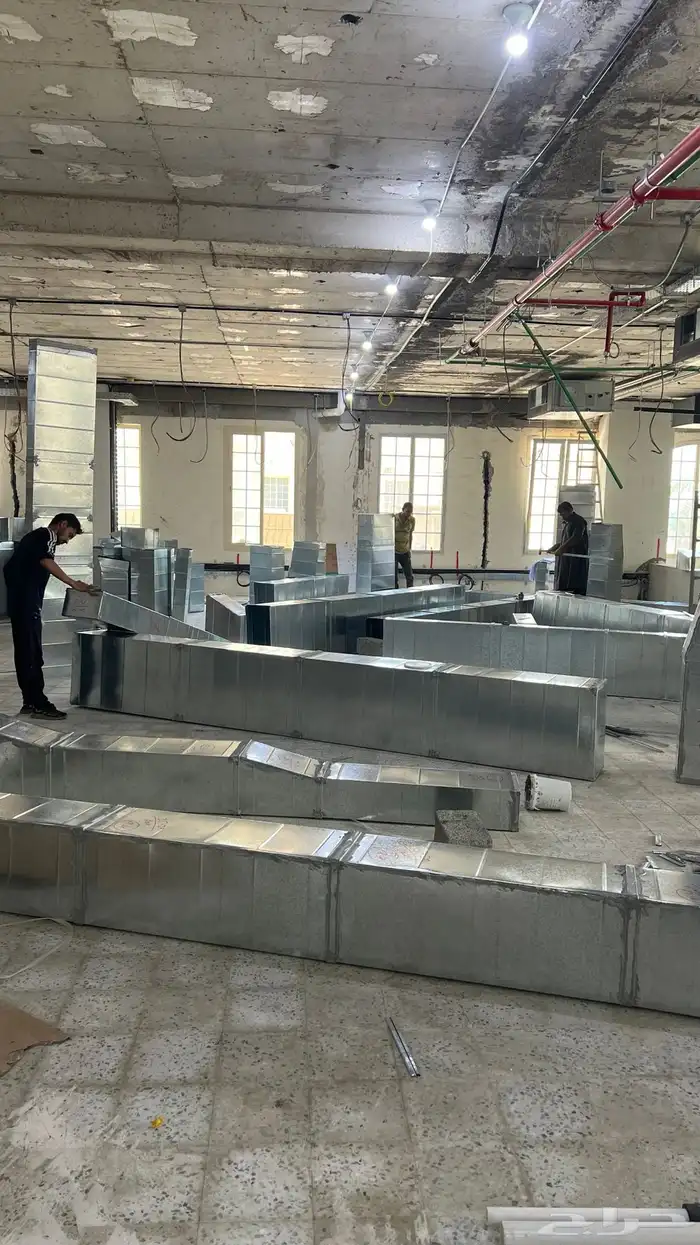 دكت مكيفات مركزية واعمال الكلادينج 19