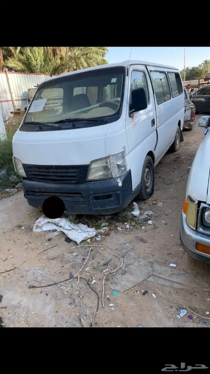 نيسان اورفان تشليح محركاته سليمه 2