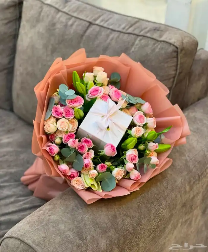 باقة الشال الكشميري هدايا جدة تنسيق باقات وهدايا وتوصيلها 13