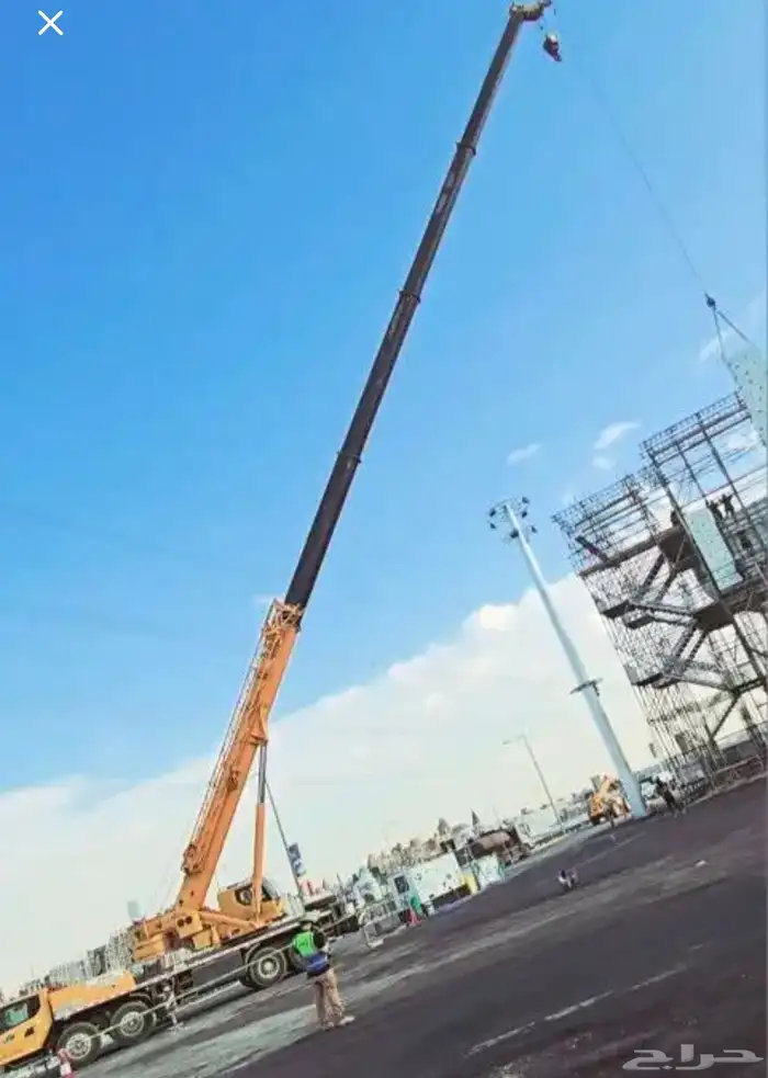 ايجار ونشات كرينات ورافعات ومعدات ثقيله 2