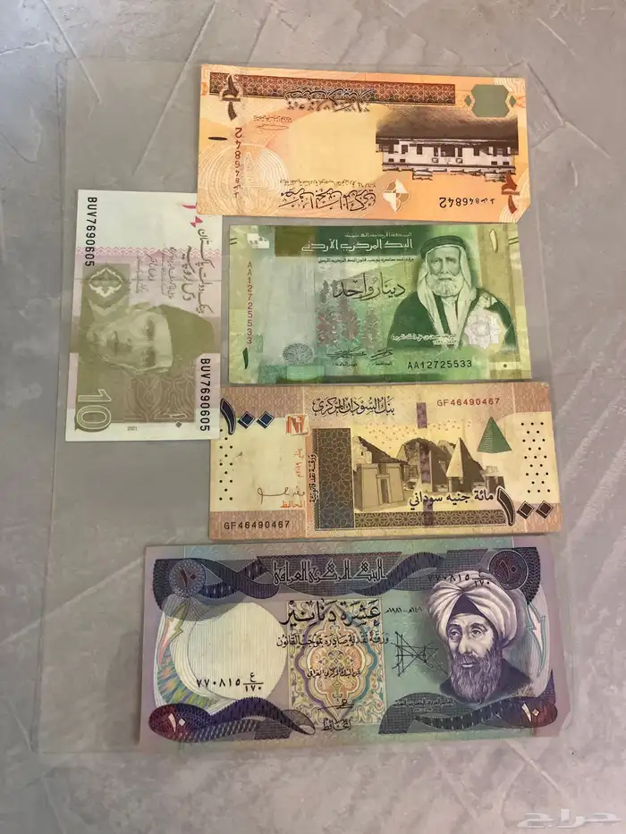 فلوس نقدية قديمة وجامده وبلوت صدام جديده ما انفكت وقديمه 6