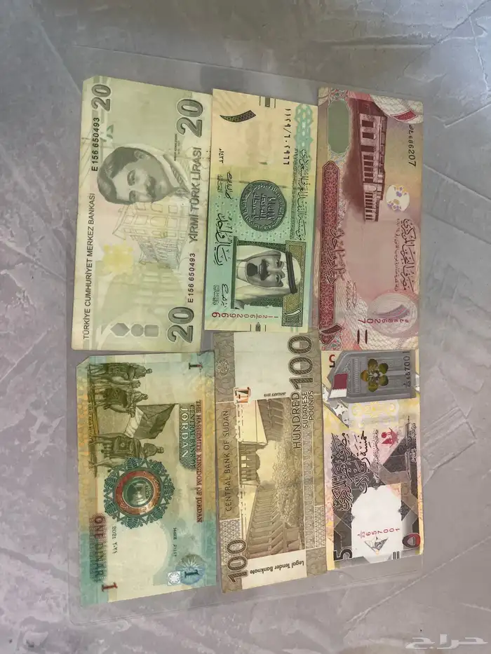 فلوس نقدية قديمة وجامده وبلوت صدام جديده ما انفكت وقديمه 2