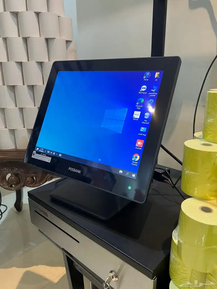 جهاز كاشير لمس بعروض خاصة معتمدين من الزكاة والدخل المرحلة 5