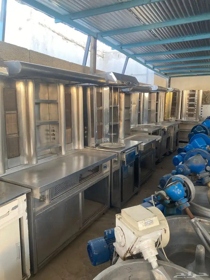 مكاين شاورما بجميع المقاسات مستعمله 5