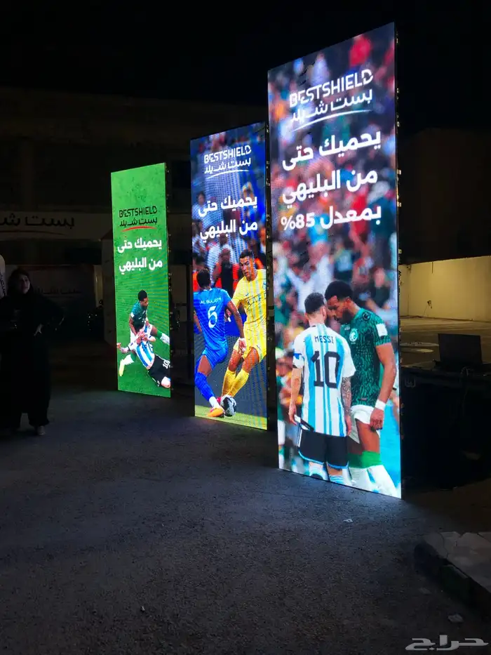 تاجير شاشات داخلي وخارجي p2p3 48