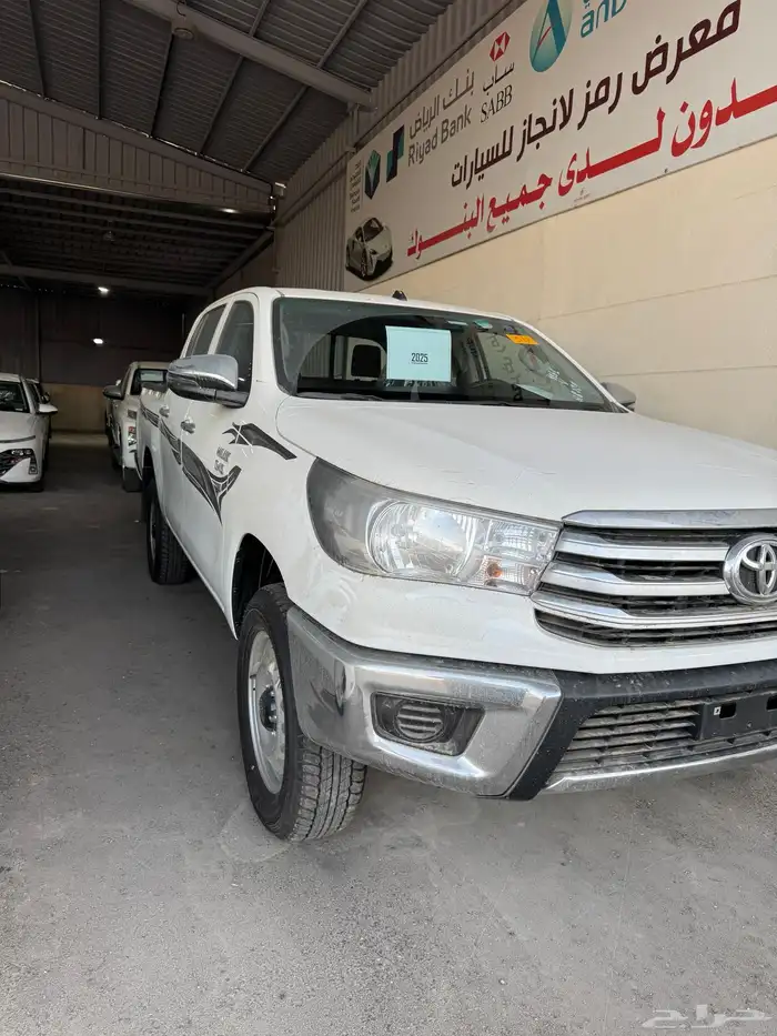 هايلوكس سعودي موديل 2025 كاش و بنوك و شركات 2