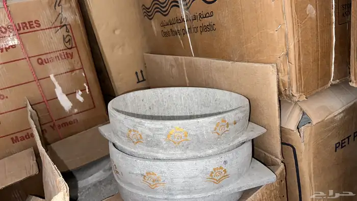 حجر مضبي مغش مدهن برمه حرضه يمني 5