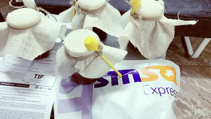 عسل سدره وسمره وطلحه وغذاء الملكات وغيرها اصلي ومضمون 4