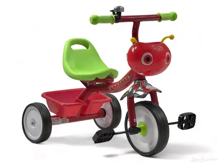 دراجة 3 كفرات للاطفال - سيكل 3 كفرات تصميم نحله وبعدة الوان 0