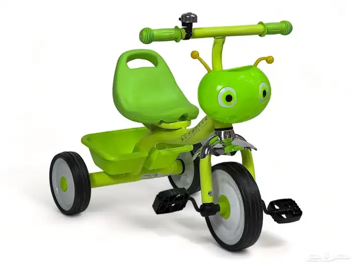 دراجة 3 كفرات للاطفال - سيكل 3 كفرات تصميم نحله وبعدة الوان 15