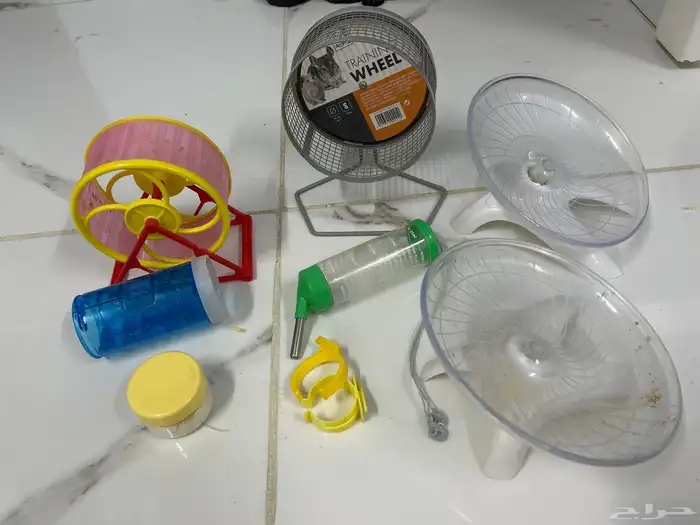 عجلات هامستر و اغراض تانيه حقته 0