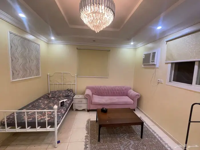 العليا غرفه مفروشه للايجار الشهري مطوب مقيم 5