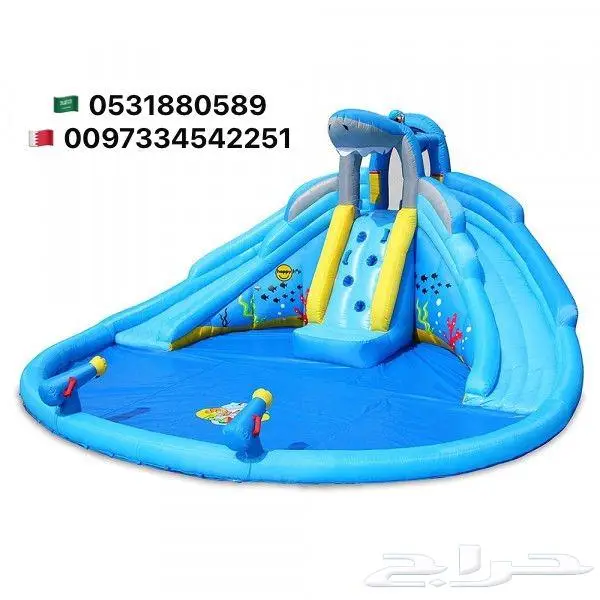 ايجار وبيع بيت هزاز نطيطات زحليقات ملاعب صابونية العاب اطفال 8