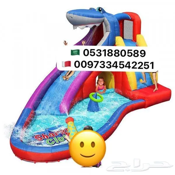 ايجار وبيع بيت هزاز نطيطات زحليقات ملاعب صابونية العاب اطفال 15