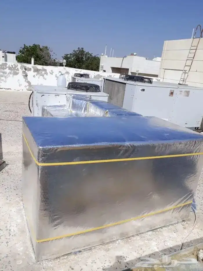 دكت مكيفات مركزية واعمال الكلادينج 28