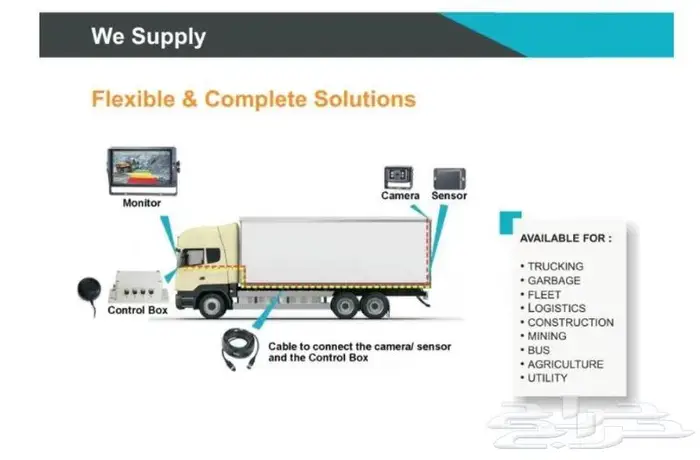 كاميرات PWAS للمعدات والشاحنات معتمد من ارامكو 5