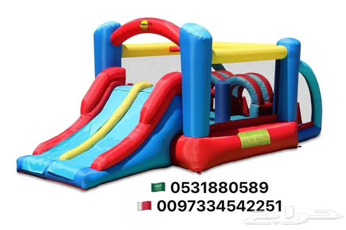 ايجار وبيع بيت هزاز نطيطات زحليقات ملاعب صابونية العاب اطفال 13