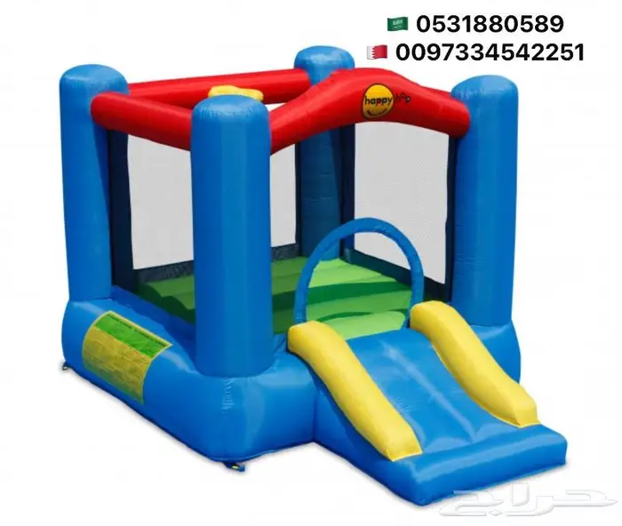 ايجار وبيع بيت هزاز نطيطات زحليقات ملاعب صابونية العاب اطفال 18