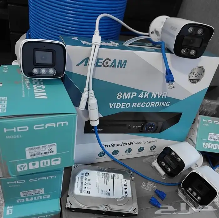 Ip كاميرات 8MP دقة عالية 4K اسعار مخفضة 0