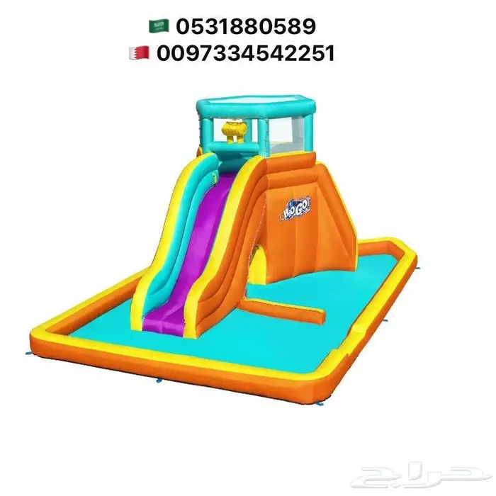 ايجار وبيع بيت هزاز نطيطات زحليقات ملاعب صابونية العاب اطفال 9