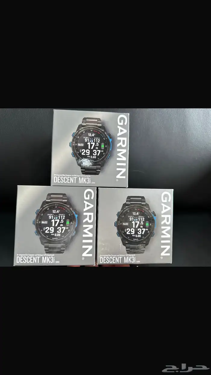قارمن Mk3i كمبيوتر الغوص مقاس 51 مم تيتانيوم GARMIN 1