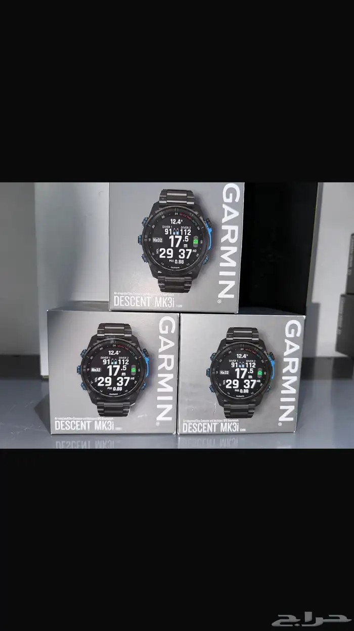 قارمن Mk3i كمبيوتر الغوص مقاس 51 مم تيتانيوم GARMIN 6