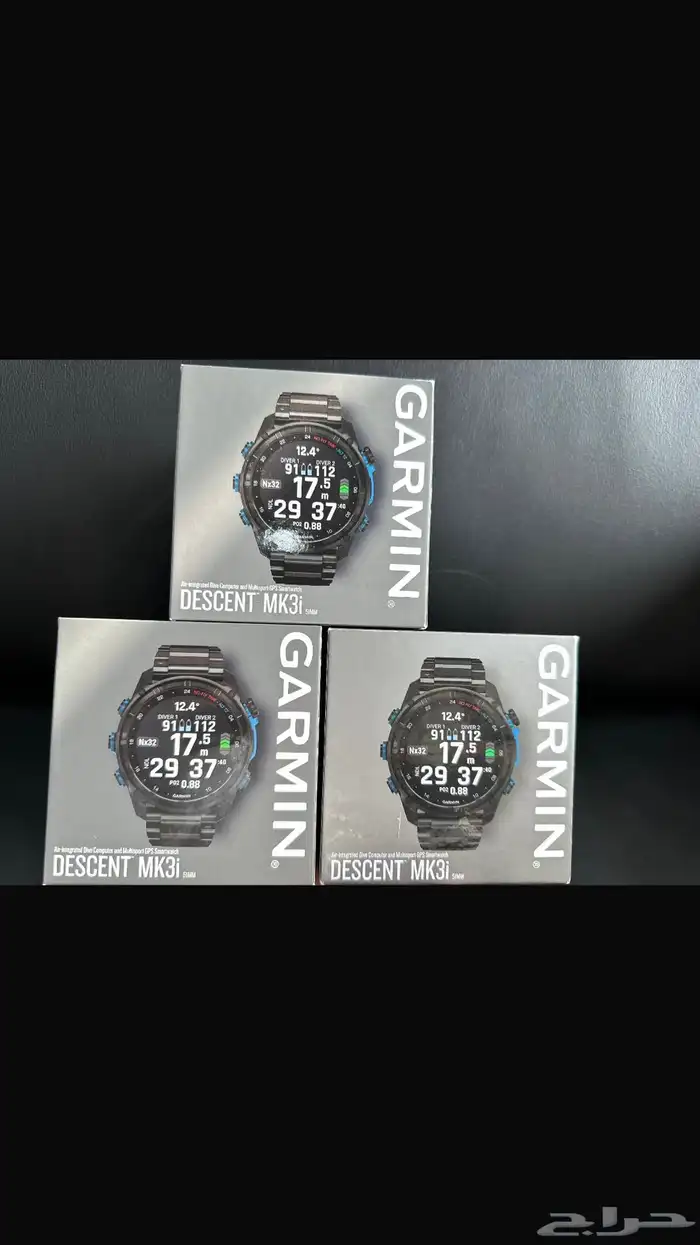 قارمن Mk3i كمبيوتر الغوص مقاس 51 مم تيتانيوم GARMIN 4