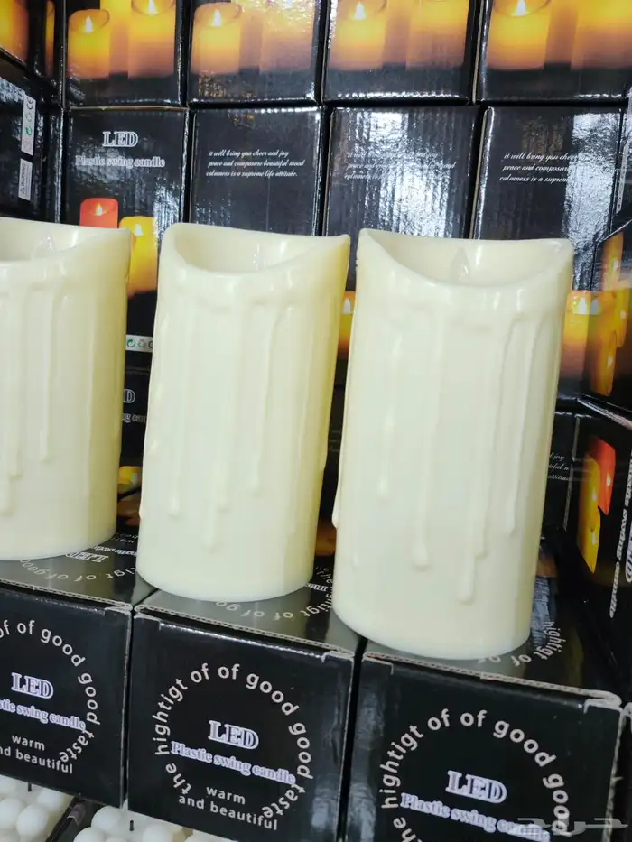 شموع بالبطاريه 9