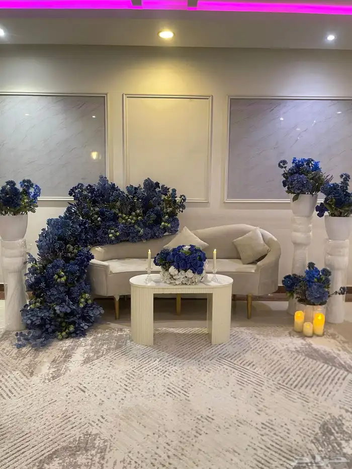 تنسيق كوش طاولات كراسي مداخل استقبال 1