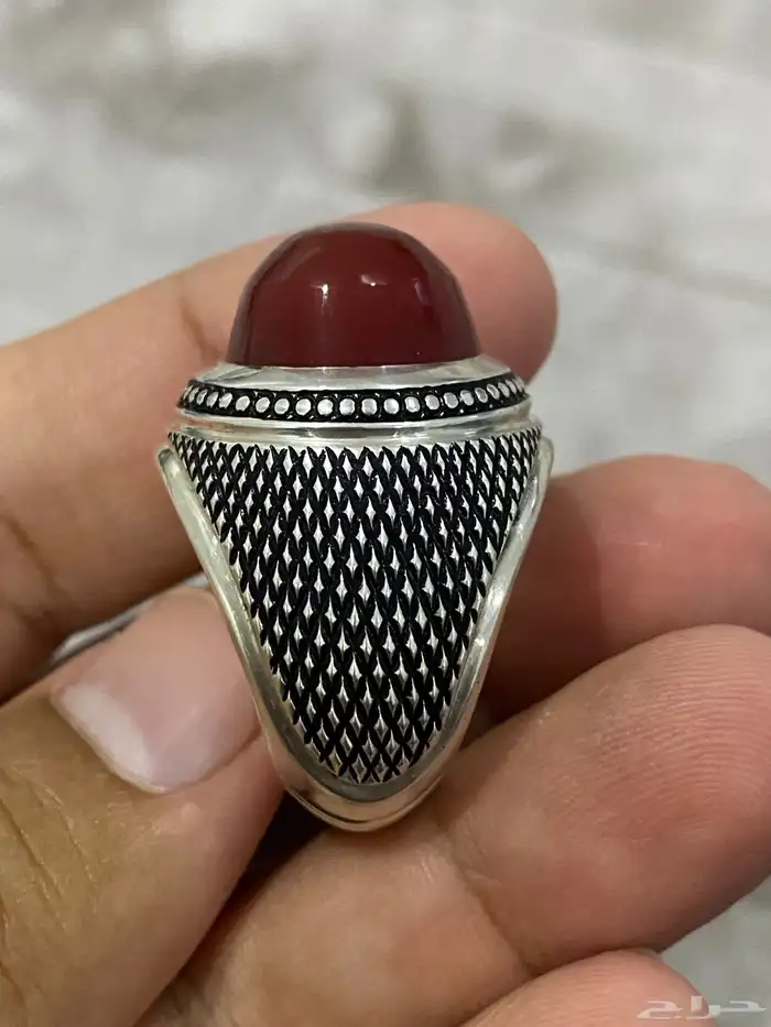 خاتم فضة عيار 925 3