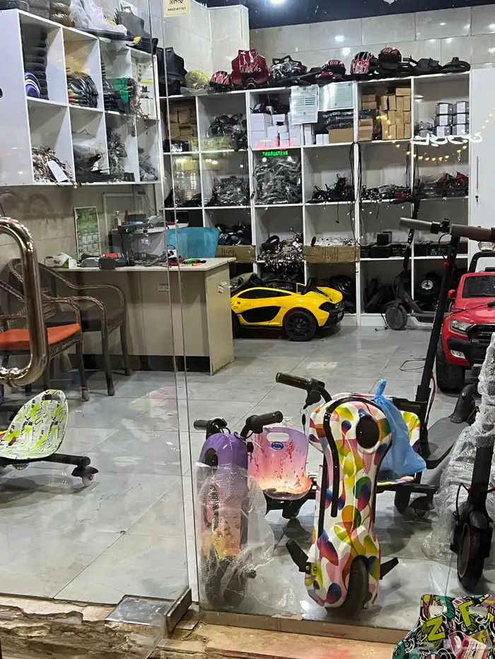 صيانة وتصليح لسكوترات وسيارات لاطفال وترهيم بطاريات شاموي 5