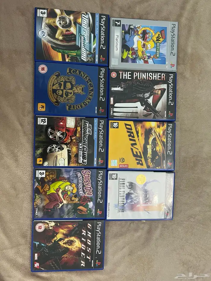 اشرطة سوني 2 اصلية واجهزة اصلية نادرة و ايادي سوني 2 0