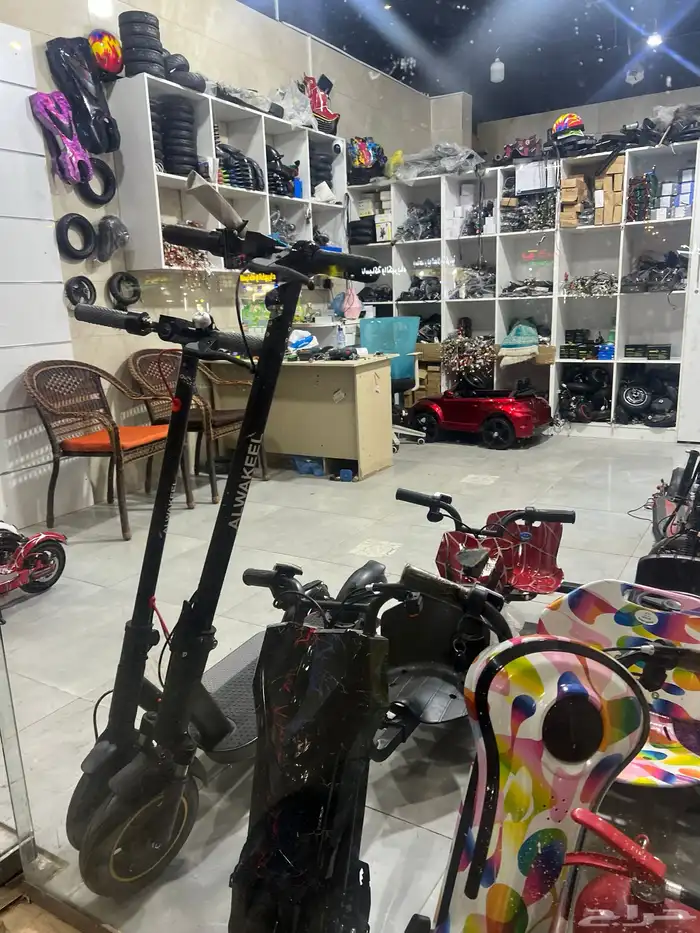 صيانة وتصليح لسكوترات وسيارات لاطفال وترهيم بطاريات شاموي 1