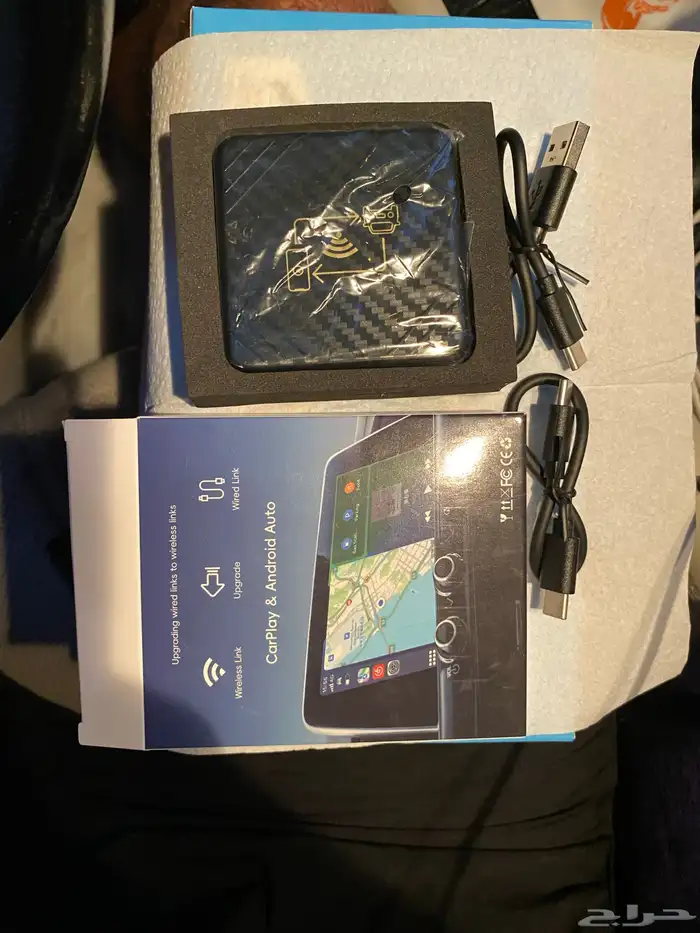 صندوق Carplay متصل بتطبيقات الهاتف للسيارة ( كاربلي ) 0