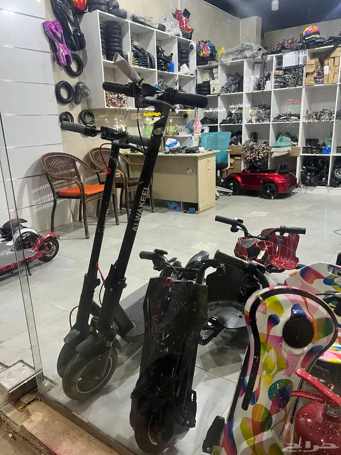 صيانة وتصليح لسكوترات وسيارات لاطفال وترهيم بطاريات شاموي 0