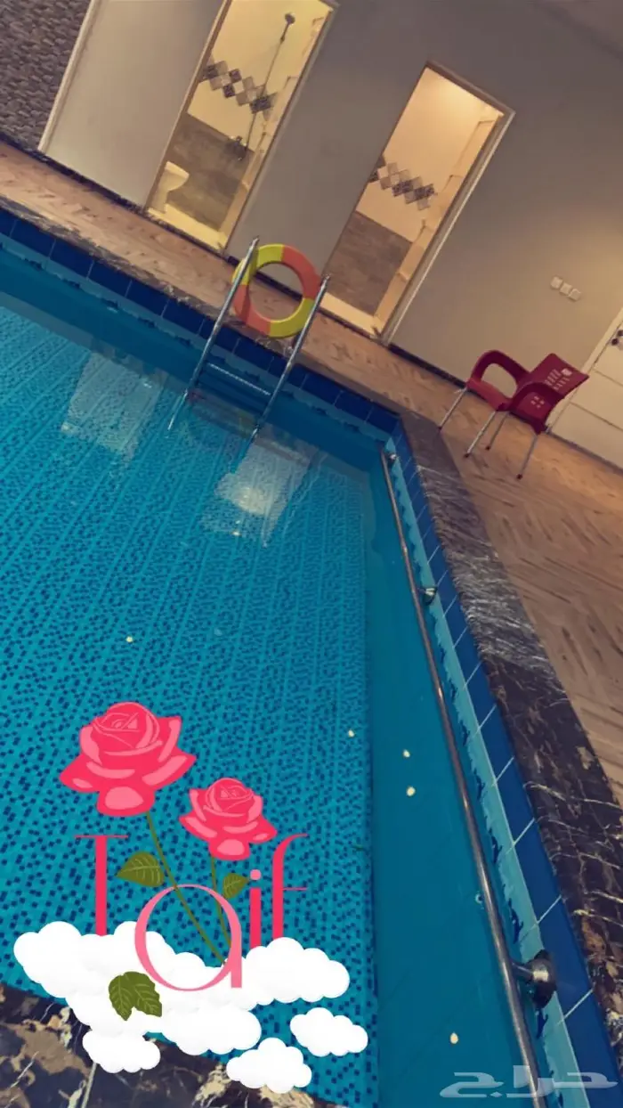 عرض استراحه قسمين وحوشين ومسبح كبير بسخان 1
