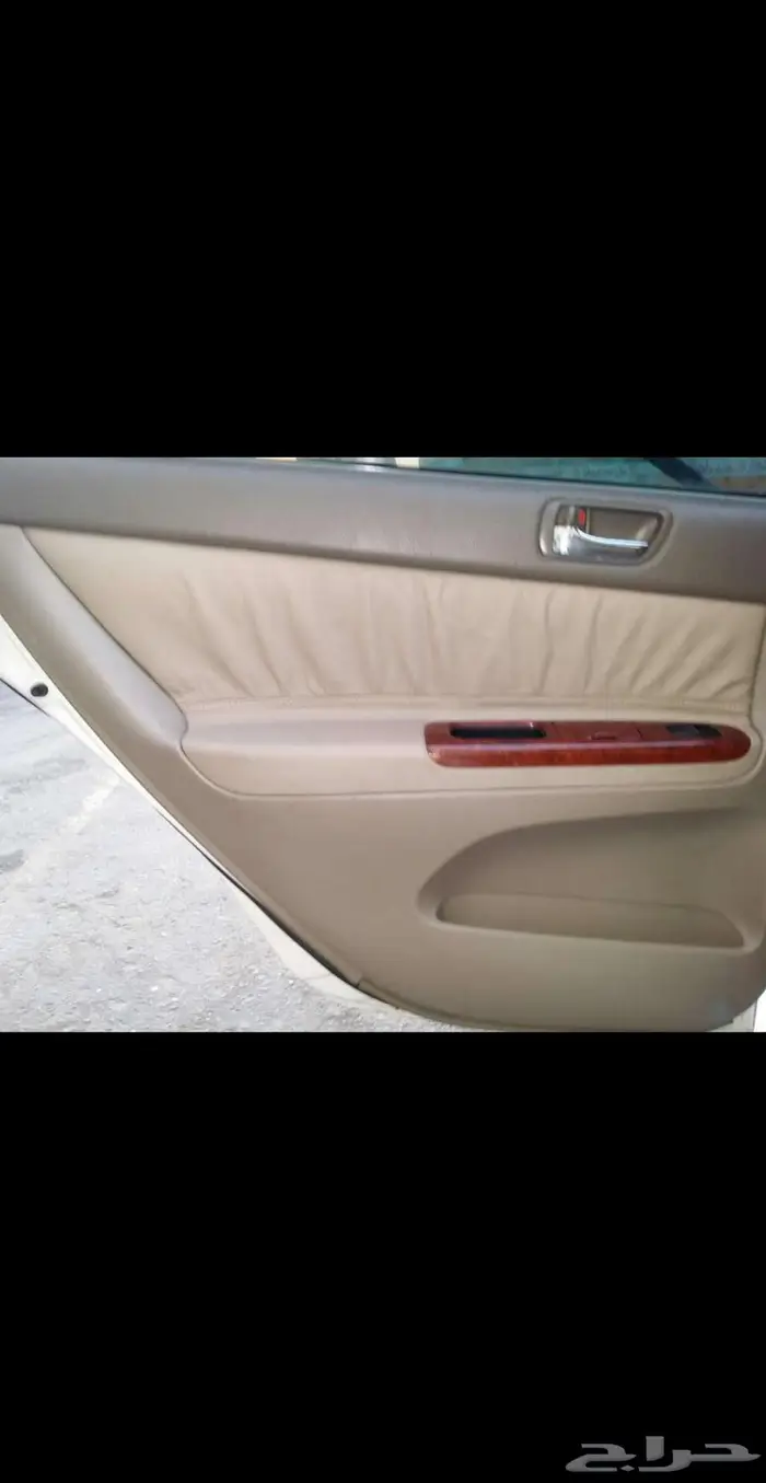 آخر دفعه من تنجيدة جلد ومخمل أصليه كامري 2006 52