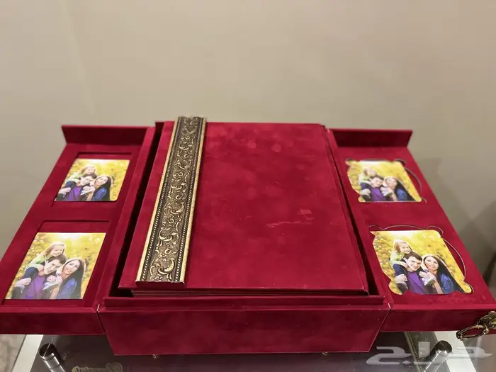 ألبوم صور خشبي من لمسات للعرائس3 ألوان 5