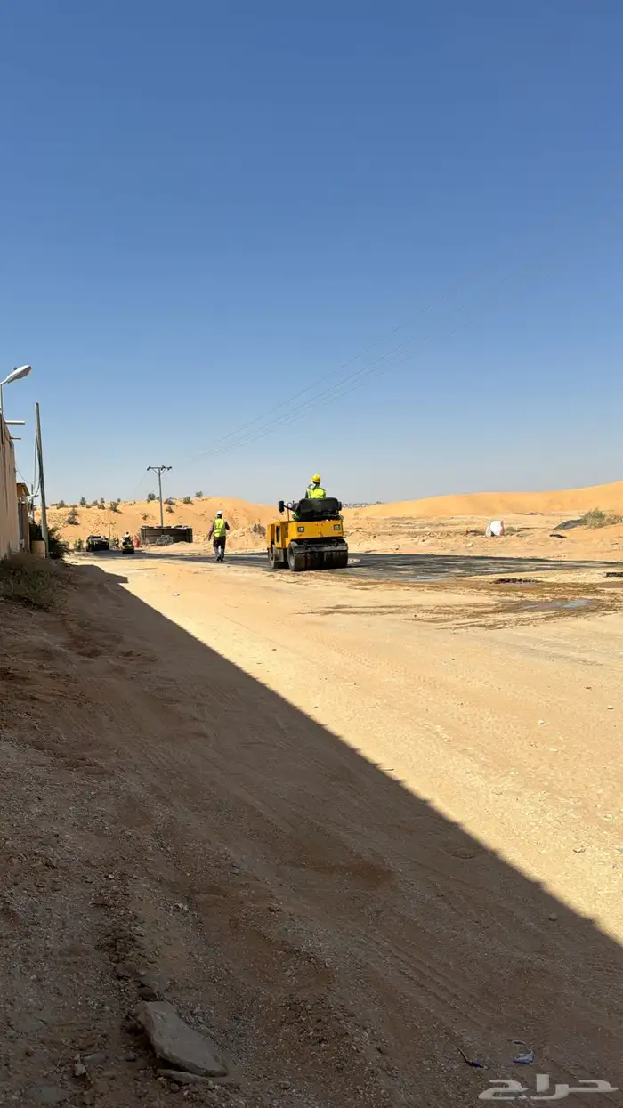 تأجير معدات بكات ورصاصه وأعمال أسفلت بل متر 3