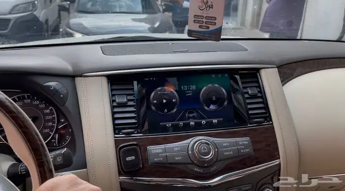 شاشة نيسان باترول بلاتينيوم شكل الوكالة 2010_2019 5