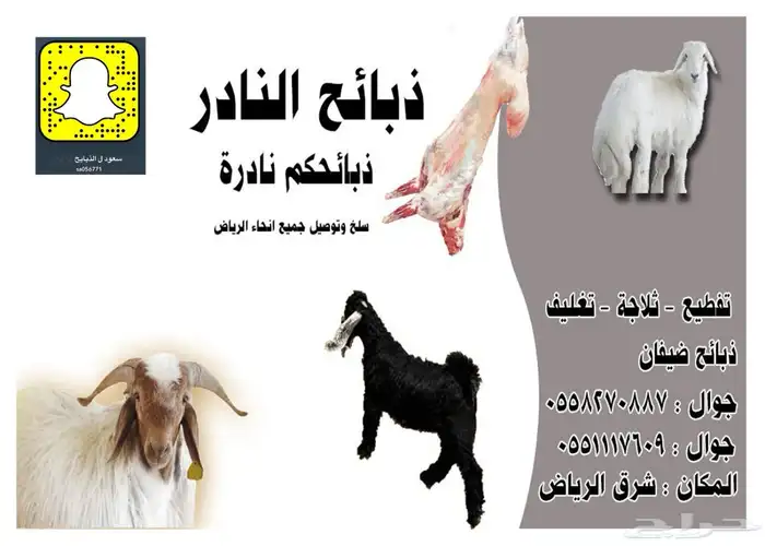 ذبايح طيبه نظيف 1