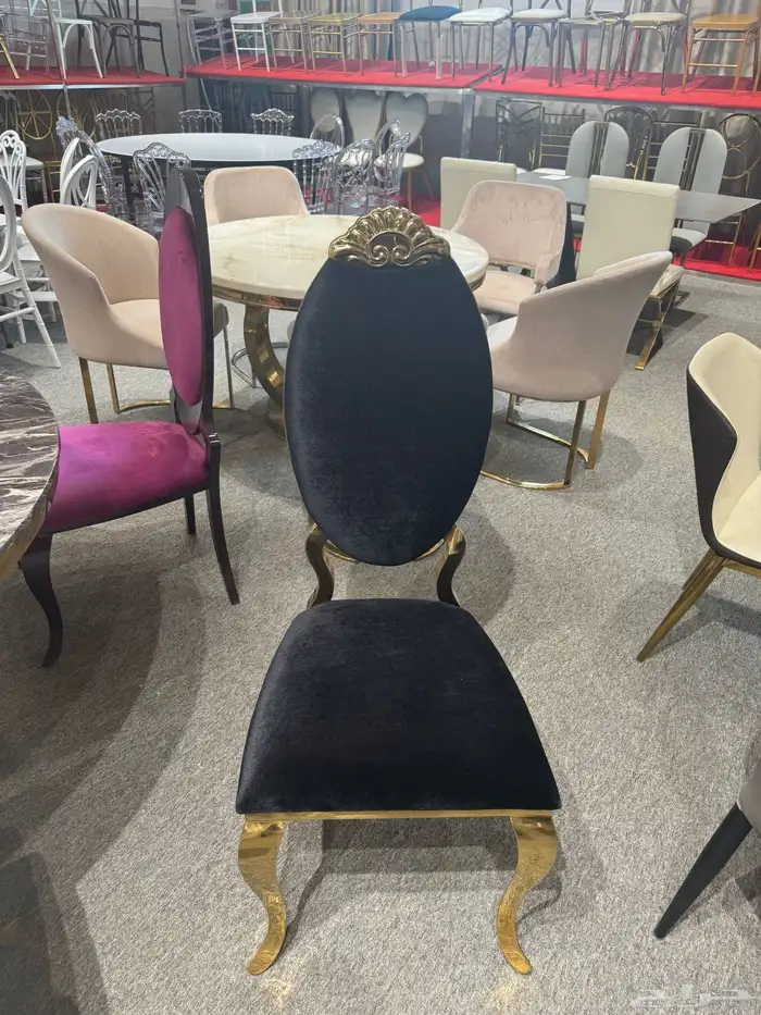 طاولات ستيل ذهبي 43